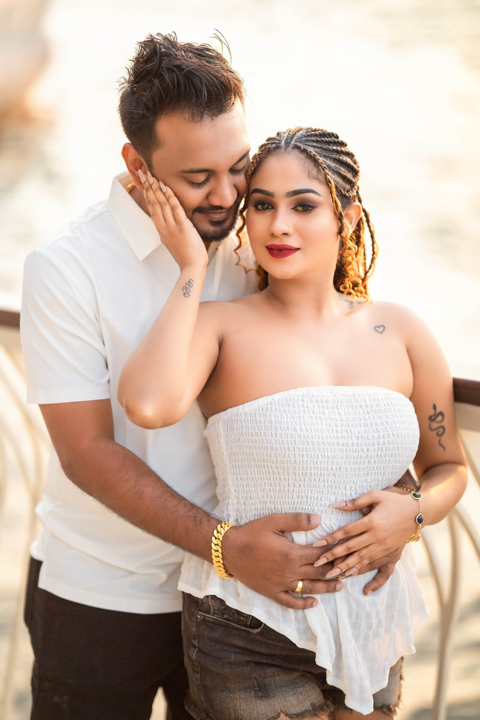 Deshan & Nithini Pre Shoot in Dubai Creek