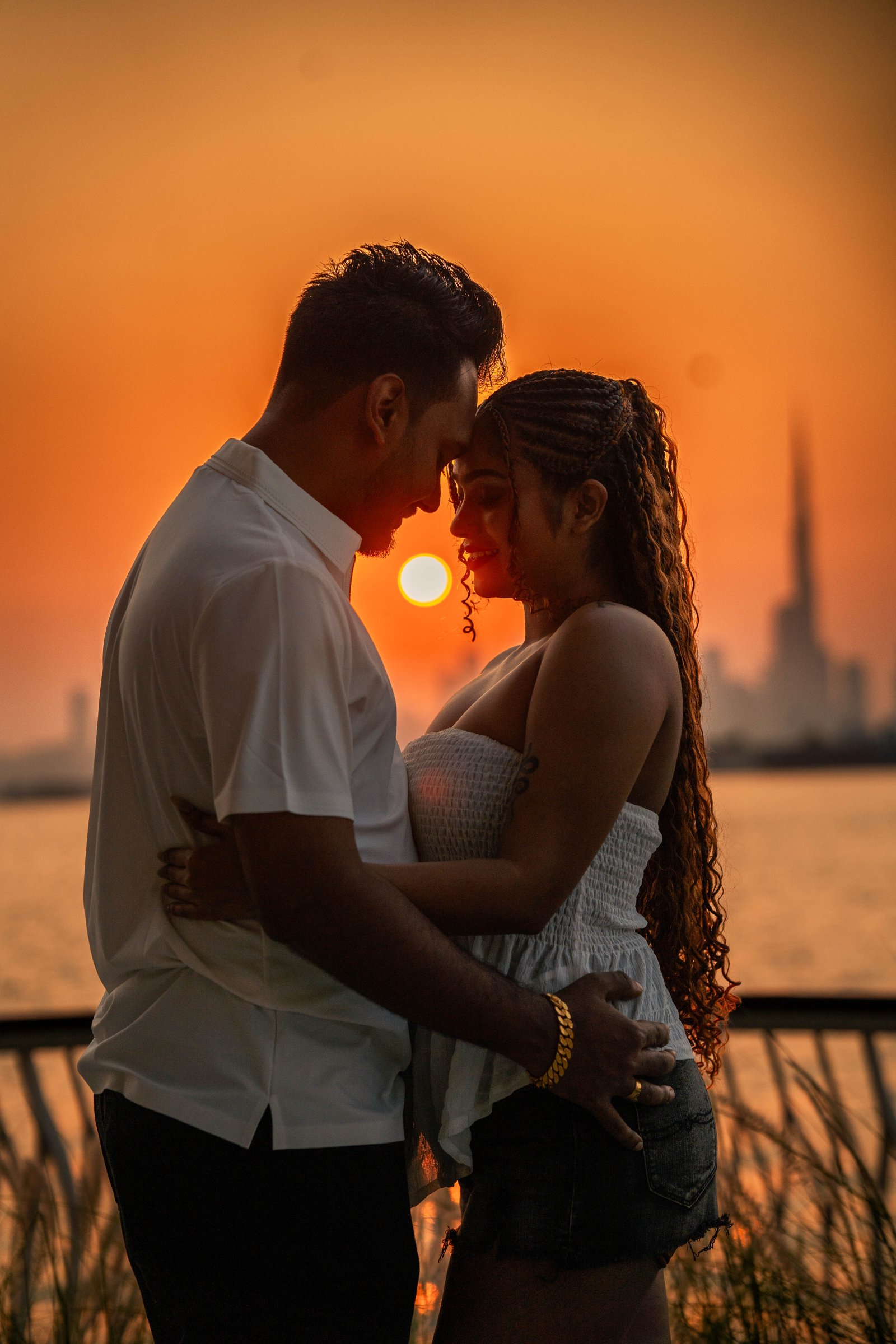 Deshan & Nithini Pre Shoot in Dubai Creek