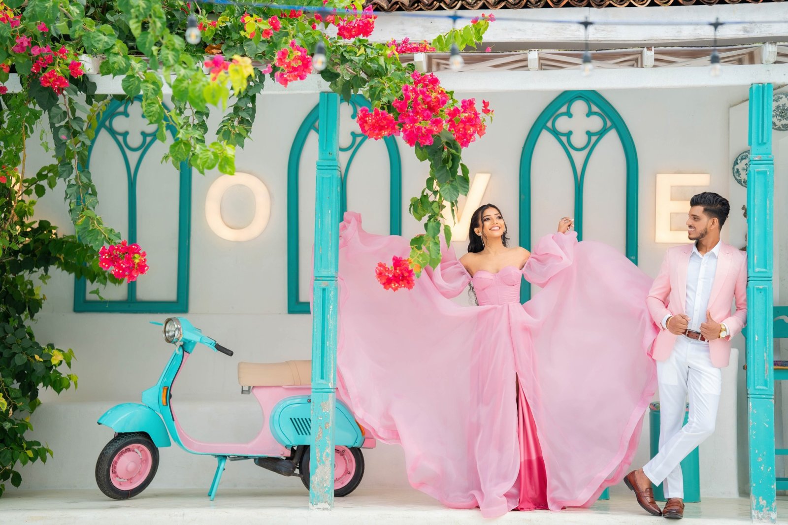 Vidath & Darshani Pre Shoot in Havana hues