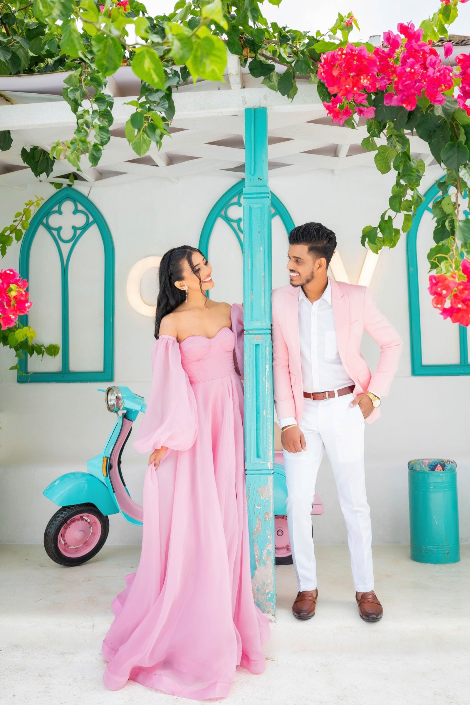 Vidath & Darshani Pre Shoot in Havana hues